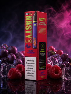 سالت30میل انگور و تمشک|NASTY GRAPE RASPBERRY 30ML