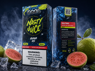 نستی 30میل گواوا یخ |NASTY GUAVA ICE 30ML