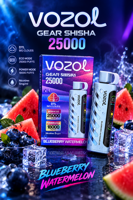 یکبار مصرف وزول 25000 GEAR SHISHA